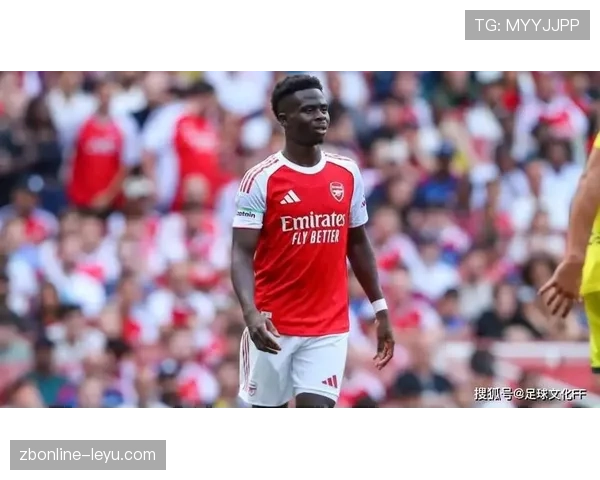 布卡约·萨卡持续闪耀赛场，助阿森纳强势冲击英超冠军